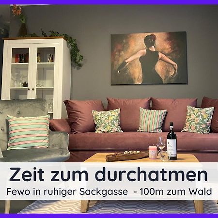 Apartament Der Fuchsbau - Fewo Lepetit - Im Sonnigen Harz - Hunde Willkommen - 100M Bis Zum Wald - Free Wlan Bad Sachsa Zewnętrze zdjęcie