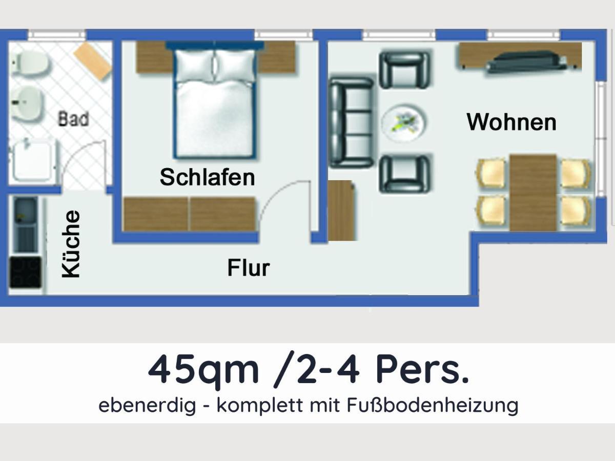 Apartament Der Fuchsbau - Fewo Lepetit - Im Sonnigen Harz - Hunde Willkommen - 100M Bis Zum Wald - Free Wlan Bad Sachsa Zewnętrze zdjęcie